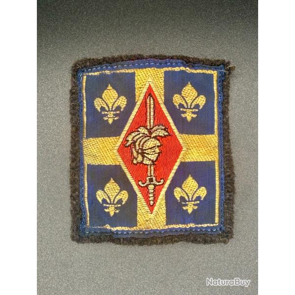(61.014) Ecusson tissu 10me Division Blinde