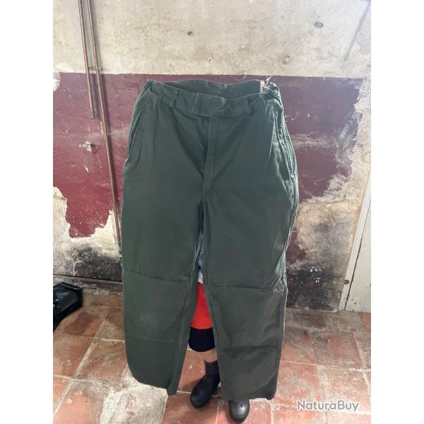 Pantalon militaire arme de l'air vert