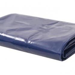 Bâche bleue PVC ultra-résistante 4x4 m - 650 g/m², pour protection extérieure polyvalente