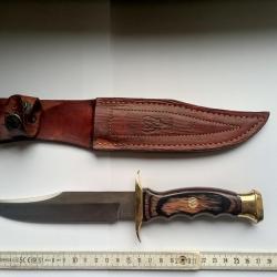 Couteau fixe de chasse