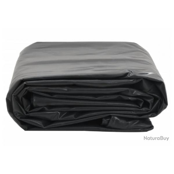 Bche anthracite 2x3 m 650 g/m - Toile PVC robuste pour protection extrieure