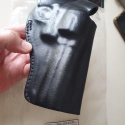 Holster king cobra cuir revolver 4 pouces droitier