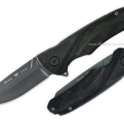 Buck Sprint 0843BKS-B Ops Pro Canvas Micarta S30V