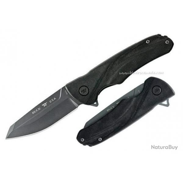 Buck Sprint 0843BKS-B Ops Pro Canvas Micarta S30V