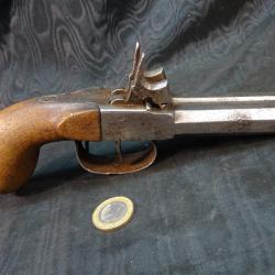 pistolet coup de poing deux coups à capsule