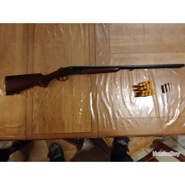 Juxtapos calibre 20/76 prouv bille acier avec 5 chokes interchangeables