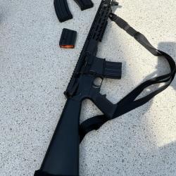 Blind fire gun works t6 ar15 5,56x45/223 rem