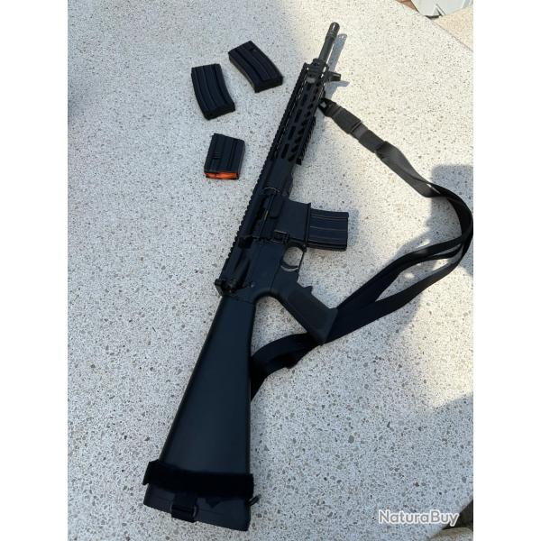 Blind fire gun works t6 ar15 5,56x45/223 rem