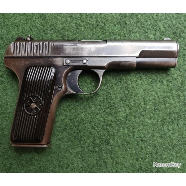 Pistolet TOKAREV TT-30 - Fabrication Russe 1935 - Calibre 7,62 x 25 Tokarev - 23624 (Occasion - Rvi