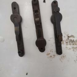 Lot de 3 augets  fusil de chasse