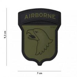 Patch 3D PVC Airborne 100st (101 Inc) OD