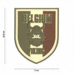 Patch 3D PVC Belgique Viking (101 Inc) Multicam