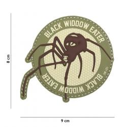 Patch 3D PVC Black Widdow Eater (101 Inc) Désert