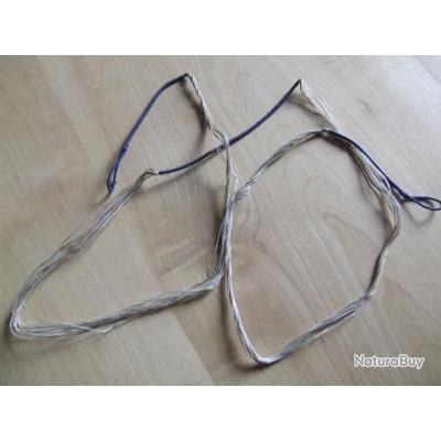 Cordes d'arc incurvées marron 47 50 AMO Dacron 12 14 16 18