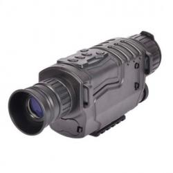 Lunette Visée Vision Nocturne Infrarouge 5MP Carte8G TF Optique HD Chasse 5x40 pour 200 Mètres