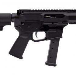 Carabine PSA Gen4 4" 9mm 1/10 GX 5" Lightweight Hex M-Lok MOE EPT HAR-15 Pistol, Black