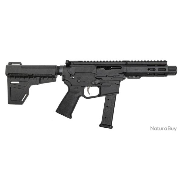 Carabine PSA Gen4 4" 9mm 1/10 GX 5" Lightweight Hex M-Lok MOE EPT Shockwave Pistol