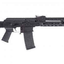 Carabine PSA AK-556 with 13.7" Barrel Pin and Weld, Soviet Arms 11.5" Rail, M4 Stock, and JMAC Flash