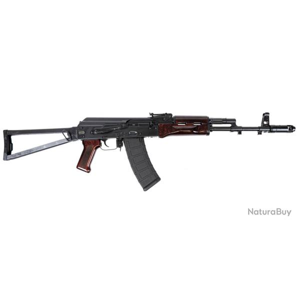 Carabine PSAK-74 Triangle Side folding rifle with Toolcraft Trunnion, Bolt, and Carrier, Plum Gloss