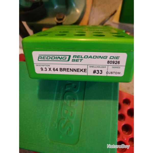 Jeux d'outils calibre 9,3x64