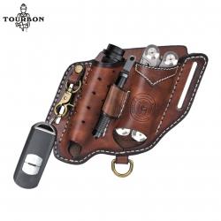 Tourbon-Porte-lampe de poche en cuir- LIVRAISON GRATUITE !!