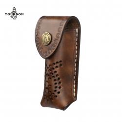 Tourbon - étui en cuir pour couteau pliant, 4.1 pouces  LIVRAISON GRATUITE !!