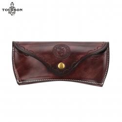Tourbon optics-Étui à lunettes en cuir véritable robuste  LIVRAISON GRATUITE !!