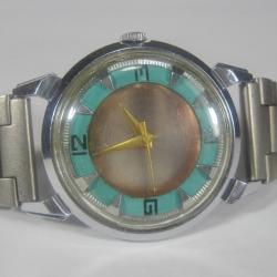 vintage Poljot Kirovskie 17 rubis - bracelet mécanique soviétique pour homme 1MChZ, années 1960
