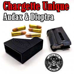 Chargette Unique Audax Dioptra Modèle T 22lr - Noir - Bast3D