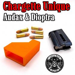 Chargette Unique Audax Dioptra Modèle T 22lr - Orange - Bast3D