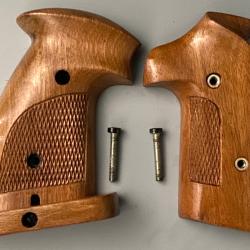 Plaquette de droitier anatomique avec busc réglable pour Smith & Wesson  carcasse N