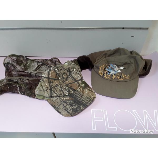 Lot de 2 casquettes