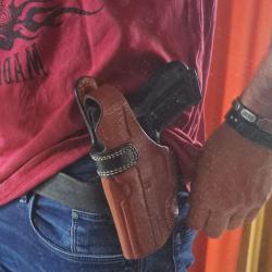 Holster cuir pour Glock
