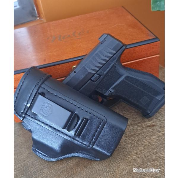 Holster en cuir inside