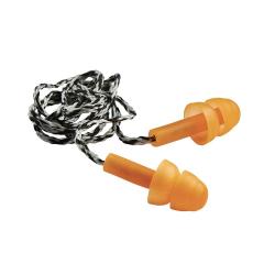 Bouchons anti bruit niveaux sonores élevés avec cordon orange