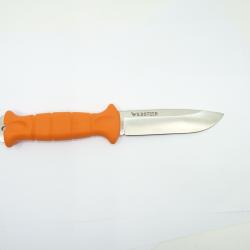 Couteau Wildsteer MT55 Orange Etui Kydex