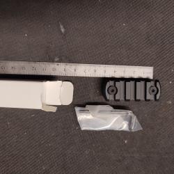 Rail Picatinny M-Lok, Aluminium,5 slots neuf -