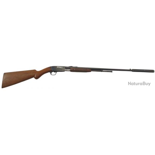 OCCASION - CARABINE A POMPE BROWNING TROMBONE TAKEDOWN CAL.22LR + MODERATEUR