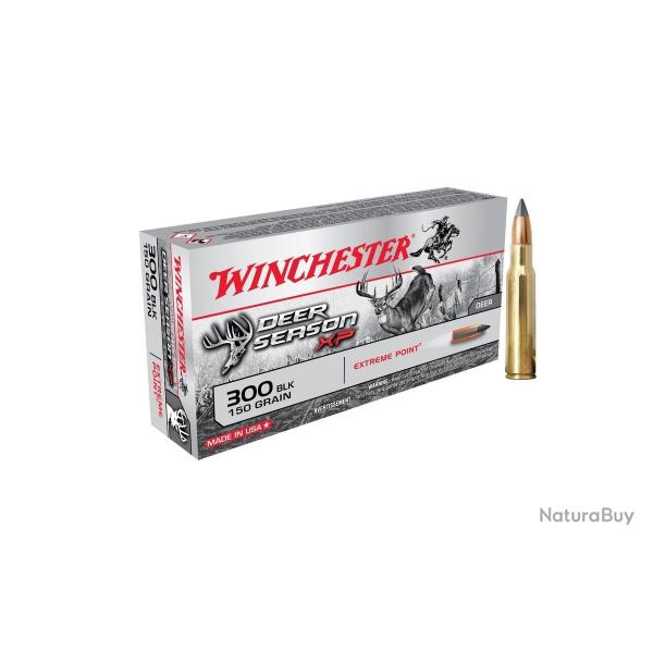 MUNITIONS WINCHESTER 300 BLACKOUT EXTREME POINT DEER SEASON 150GR X20