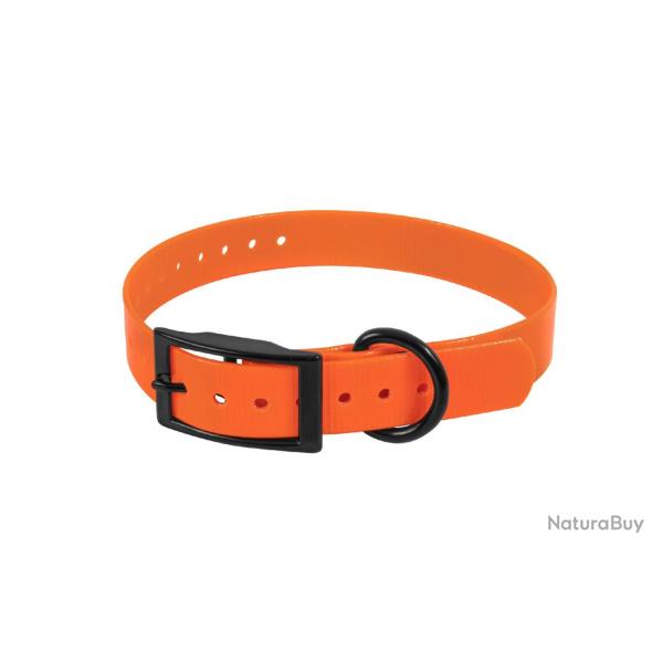 COLLIER POUR CHIEN 650X25X2,6MM ORANGE