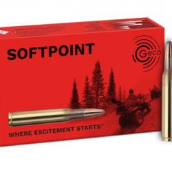 MUNITIONS GECO 280 REM Demi-Blindée SOFT POINT 165GR X20