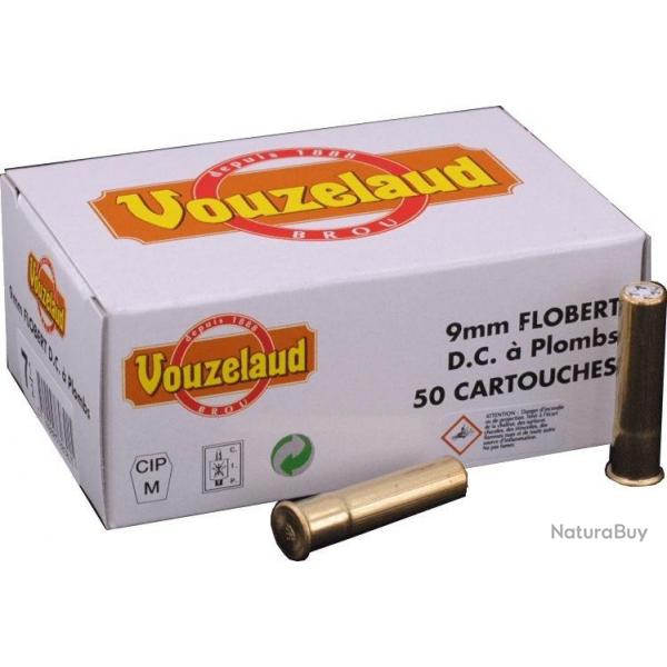 MUNITION 9MM FLOBERT  GRENAILLE PB7.5 X50