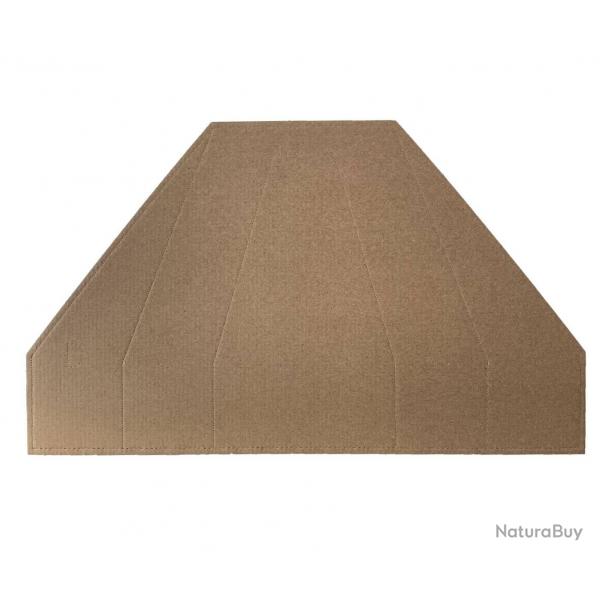 IPSC STANDARD TARGET BROWN/BROWN (HALF - 20PCS PACK)