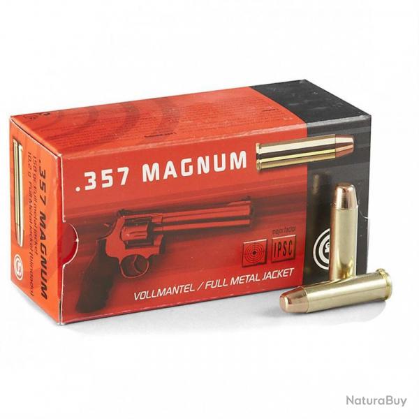 MUNITIONS GECO 357MAG FMJ 158GR X50
