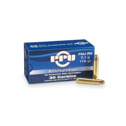 MUNITION PPU 30 M1 110GR FMJ RN X50