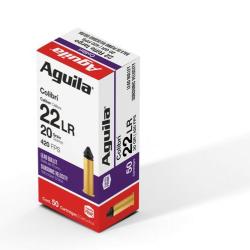 CARTOUCHES AGUILA CALIBRE 22 LR COLIBRI 20 GRAINS (50/1000)