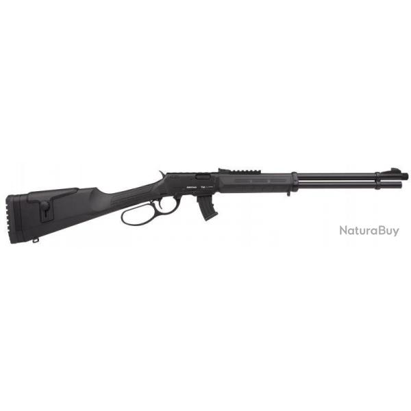 DERYA CARABINE 22LR LEVIER SOUS GARDE, NOIR, 2 CHARGEUR 10CPS
