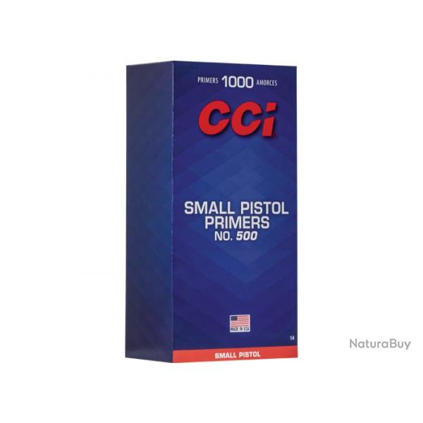 AMORCE CCI STANDARD SMALL PISTOL N500 X100