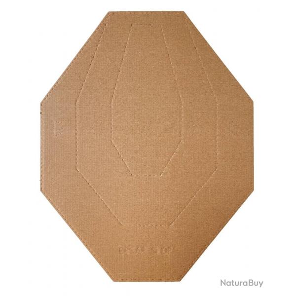 IPSC STANDARD TARGET BROWN/BROWN 100PCS