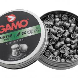 PLOMBS HUNTER TETE RONDE CAL. 6,35 MM X200